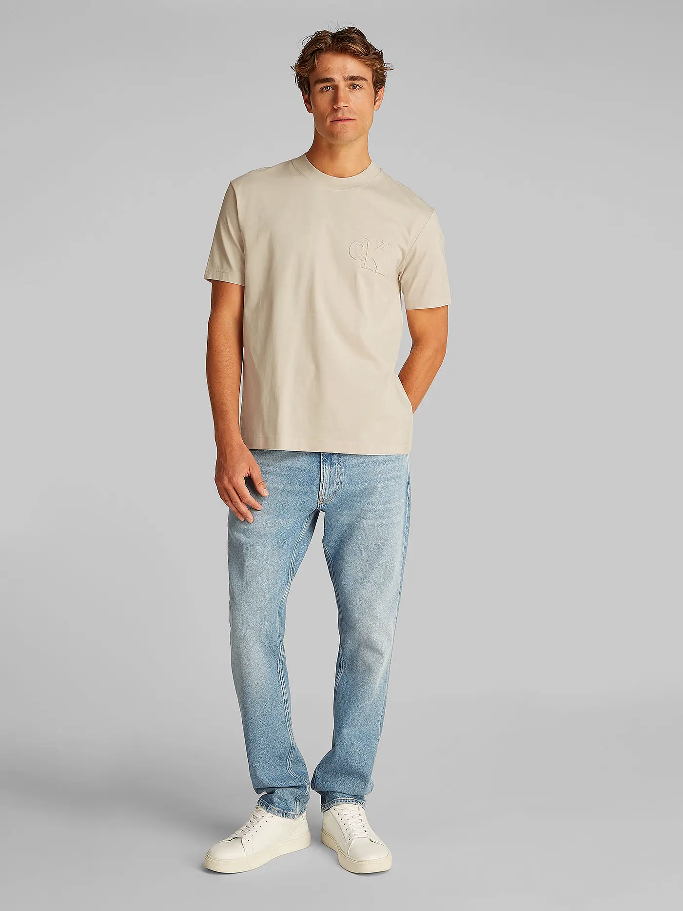 CALVIN KLEIN JEANS | T-Shirt | beige